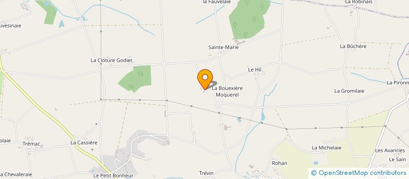 localisation de l'entreprise MONSIEUR JEAN LETORT  GUIPRY-MESSAC