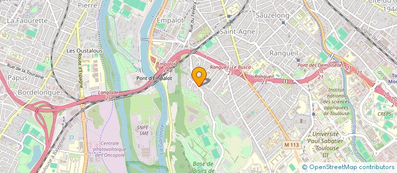 localisation de l'entreprise MONSIEUR JEAN LETOURNEAU à TOULOUSE