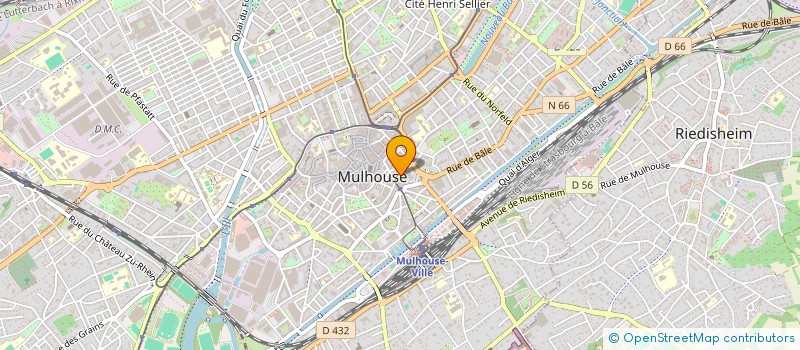 localisation de l'entreprise MONSIEUR JEAN LETTERMANN à MULHOUSE