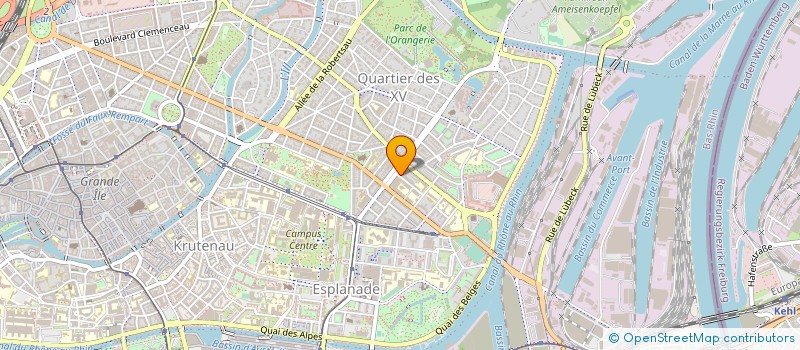 localisation de l'entreprise MONSIEUR JEAN LETZELTER à STRASBOURG