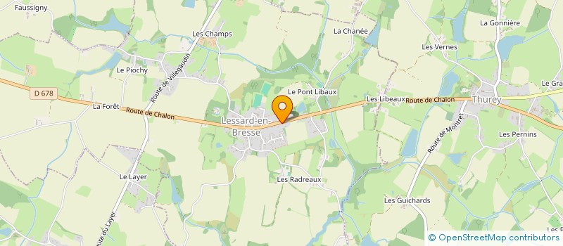 localisation de l'entreprise MONSIEUR JEAN LEUCK à LESSARD-EN-BRESSE