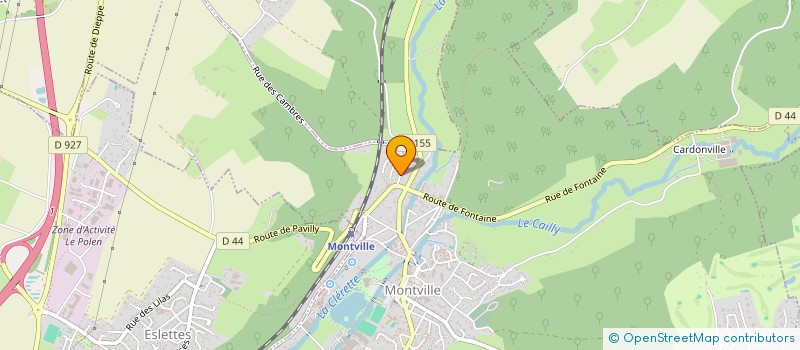 localisation de l'entreprise MONSIEUR JEAN LEVASSEUR  MONTVILLE