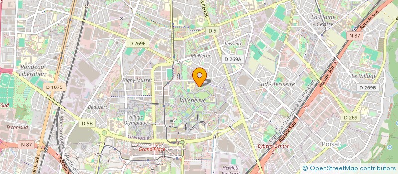 localisation de l'entreprise MONSIEUR JEAN LEVEQUE à GRENOBLE