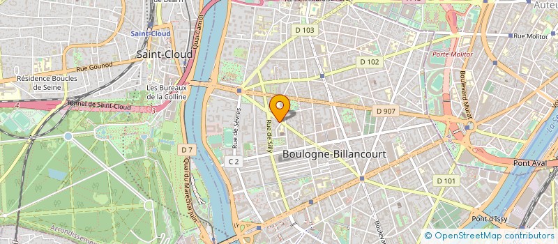 localisation de l'entreprise MONSIEUR JEAN LEVY à BOULOGNE-BILLANCOURT