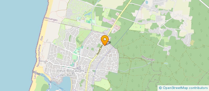 localisation de l'entreprise MONSIEUR JEAN LEVY  VIEUX-BOUCAU-LES-BAINS