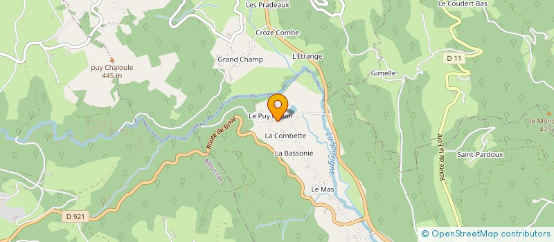 localisation de l'entreprise MONSIEUR JEAN LEYMARIE à SAINT-CHAMANT