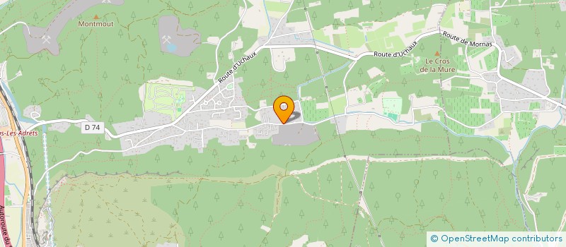 localisation de l'entreprise MONSIEUR JEAN LEYVA  MORNAS