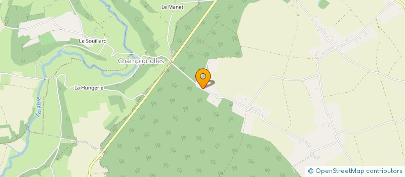 localisation de l'entreprise MONSIEUR JEAN LHARMEROULT  LE FIDELAIRE