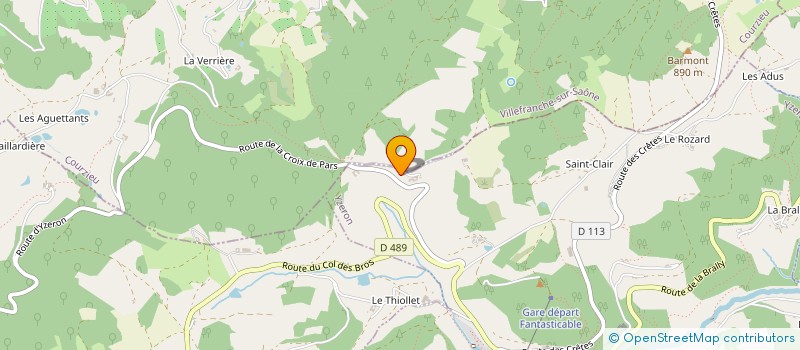 localisation de l'entreprise MONSIEUR JEAN LHOPITAL  YZERON