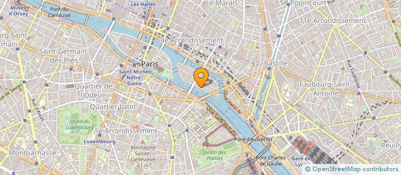 localisation de l'entreprise MONSIEUR JEAN LHUER à PARIS