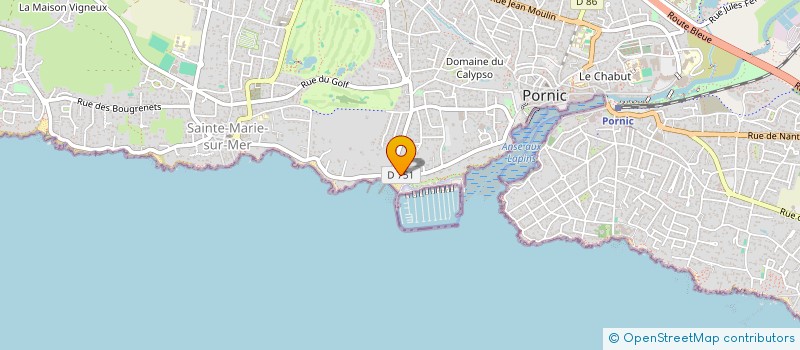 localisation de l'entreprise MONSIEUR JEAN LIDOU  PORNIC