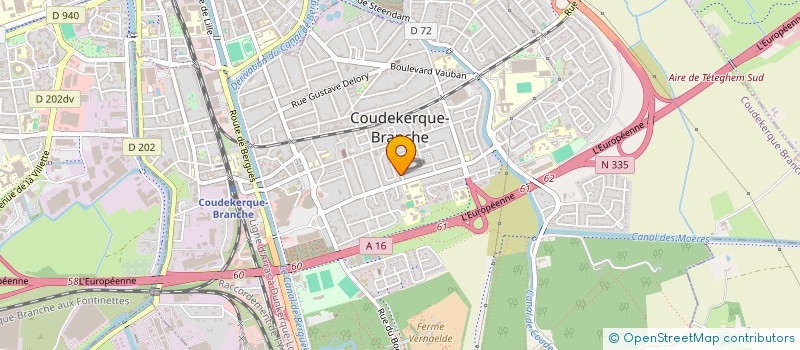 localisation de l'entreprise MONSIEUR JEAN LIEBAERT à COUDEKERQUE-BRANCHE