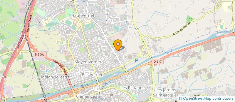 localisation de l'entreprise MONSIEUR JEAN LIENARD  PERPIGNAN