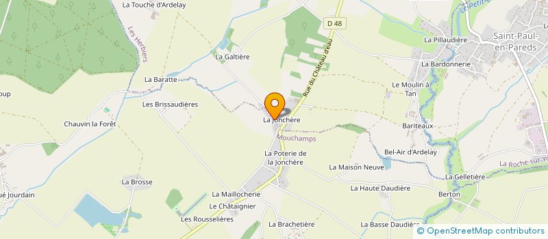 localisation de l'entreprise MONSIEUR JEAN LIGAVAN à LES HERBIERS