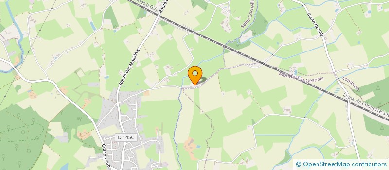 localisation de l'entreprise MONSIEUR JEAN LIGET  SAINT-CORNEILLE