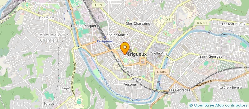 localisation de l'entreprise MONSIEUR JEAN LIGNERAT  TRELISSAC