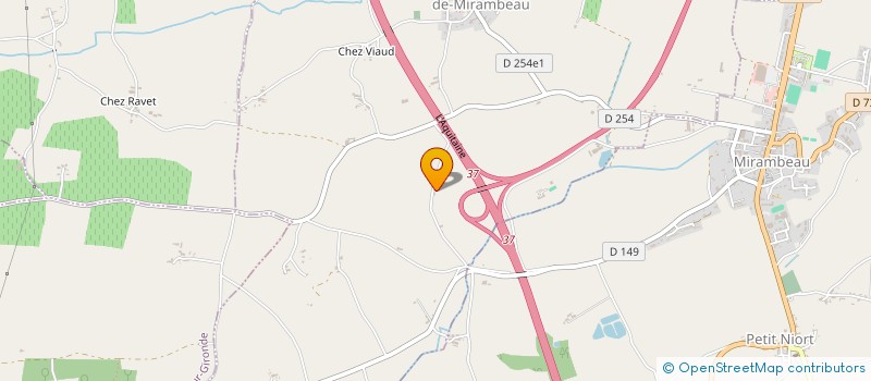 localisation de l'entreprise MONSIEUR JEAN LIMBERGERE  SAINT-BONNET-SUR-GIRONDE