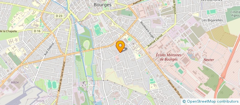 localisation de l'entreprise MONSIEUR JEAN LIMET  BOURGES