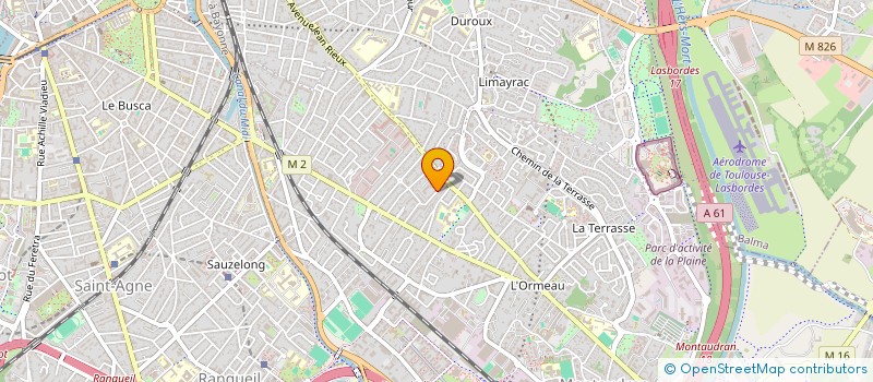 localisation de l'entreprise MONSIEUR JEAN LIMODIN  TOULOUSE