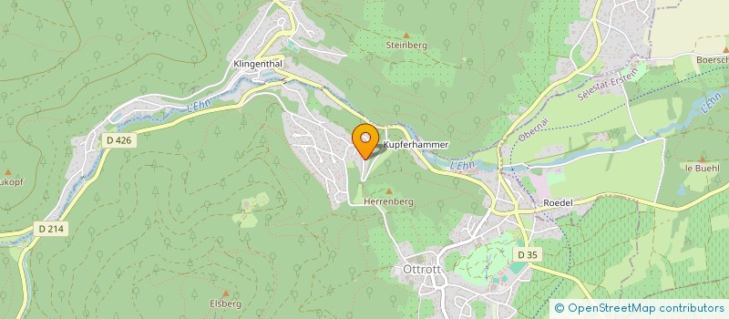 localisation de l'entreprise MONSIEUR JEAN LIN BERGE  OTTROTT