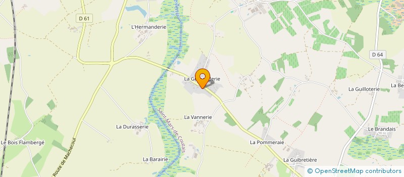 localisation de l'entreprise MONSIEUR JEAN LINO  SAINT-MARS-DE-COUTAIS