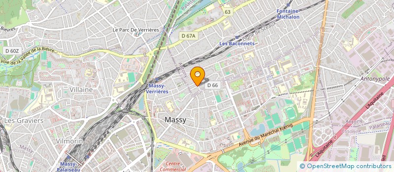 localisation de l'entreprise MONSIEUR JEAN-LIONEL DIAS  ANTONY