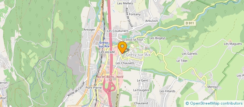 localisation de l'entreprise MONSIEUR JEAN LIONNARD à GRESY-SUR-AIX