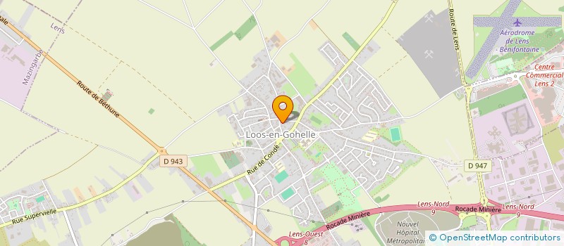 localisation de l'entreprise MONSIEUR JEAN LIONNE  LOOS-EN-GOHELLE