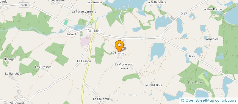 localisation de l'entreprise MONSIEUR JEAN LIVA à DOUADIC