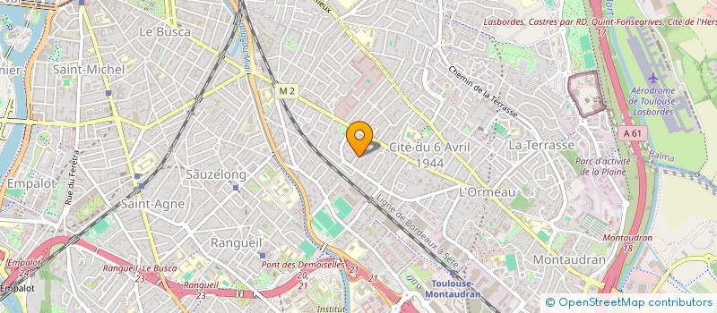 localisation de l'entreprise MONSIEUR JEAN LLAURO à TOULOUSE