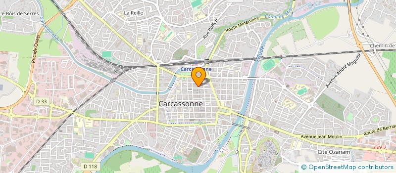 localisation de l'entreprise MONSIEUR JEAN LLOVERA à CARCASSONNE