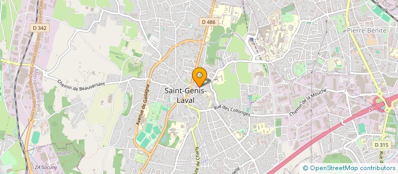 localisation de l'entreprise MONSIEUR JEAN LOAEC à SAINT-GENIS-LAVAL