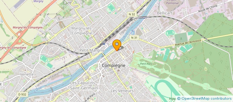 localisation de l'entreprise MONSIEUR JEAN LOBATO à COMPIEGNE