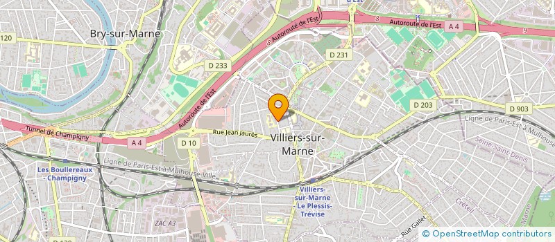 localisation de l'entreprise MONSIEUR JEAN LOCHET  VILLIERS-SUR-MARNE