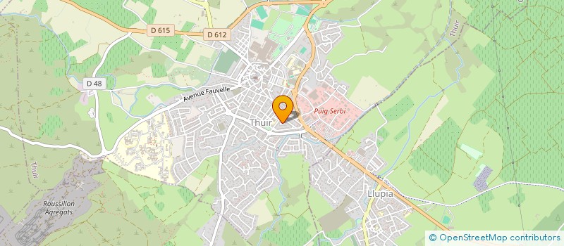 localisation de l'entreprise MONSIEUR JEAN LOCICERO  THUIR