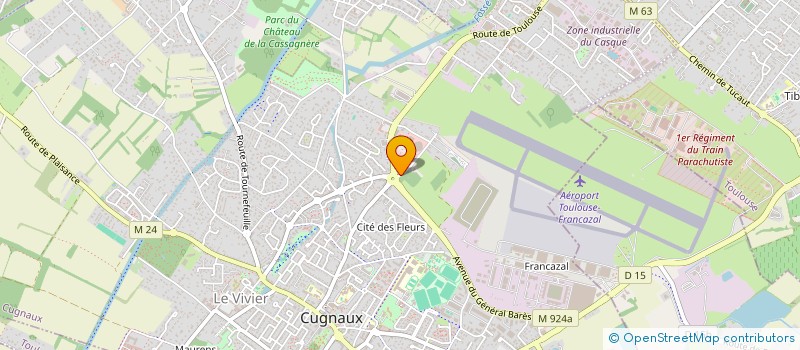 localisation de l'entreprise MONSIEUR JEAN LOERCH  CUGNAUX