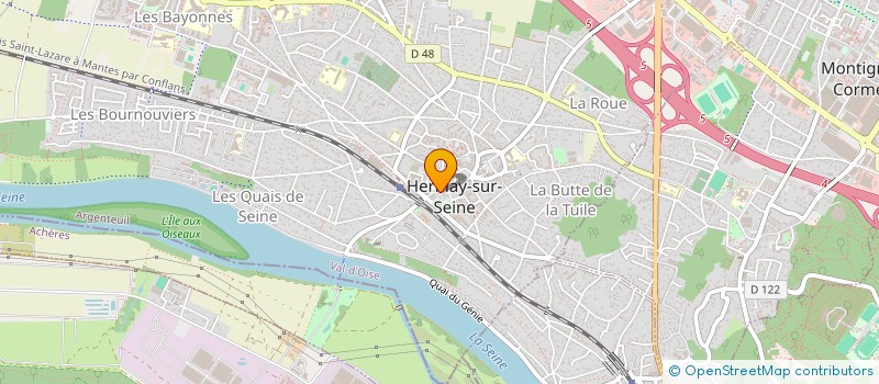 localisation de l'entreprise MONSIEUR JEAN LOEVEN  HERBLAY-SUR-SEINE