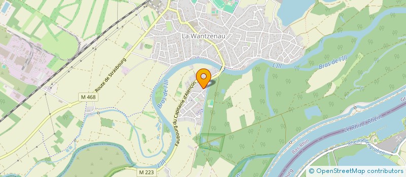 localisation de l'entreprise MONSIEUR JEAN LOGEL  LA WANTZENAU
