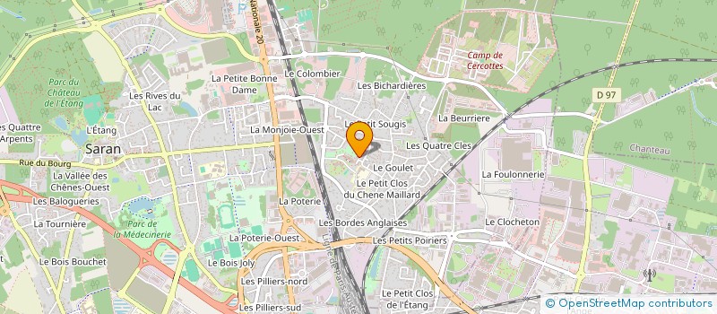 localisation de l'entreprise MONSIEUR JEAN LOGLO à SARAN