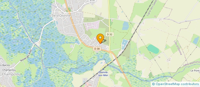 localisation de l'entreprise MONSIEUR JEAN LOIR  L'ILE-D'OLONNE