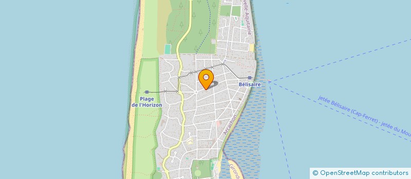 localisation de l'entreprise MONSIEUR JEAN LOIR  LEGE-CAP-FERRET