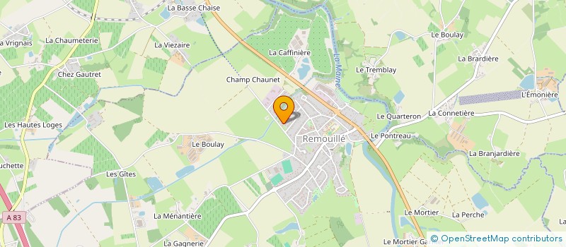 localisation de l'entreprise MONSIEUR JEAN LOIRET  REMOUILLE