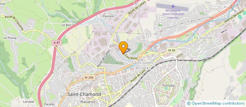 localisation de l'entreprise MONSIEUR JEAN LOMBARD à SAINT-CHAMOND