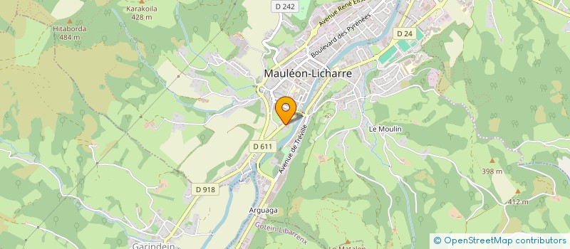 localisation de l'entreprise MONSIEUR JEAN LOMBARD à MAULEON-LICHARRE