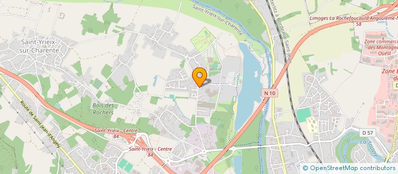 localisation de l'entreprise MONSIEUR JEAN LOMBARDO à SAINT-YRIEIX-SUR-CHARENTE