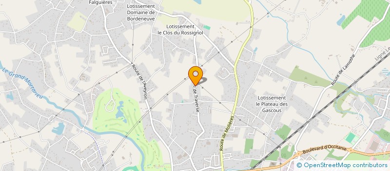 localisation de l'entreprise MONSIEUR JEAN LOMBRAL  MONTAUBAN