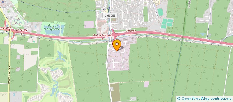 localisation de l'entreprise MONSIEUR JEAN LOMPECH  GUJAN-MESTRAS