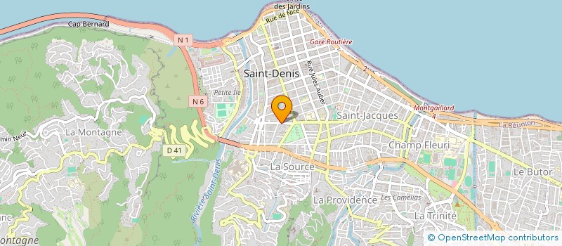 localisation de l'entreprise MONSIEUR JEAN LONCA à SAINT-DENIS