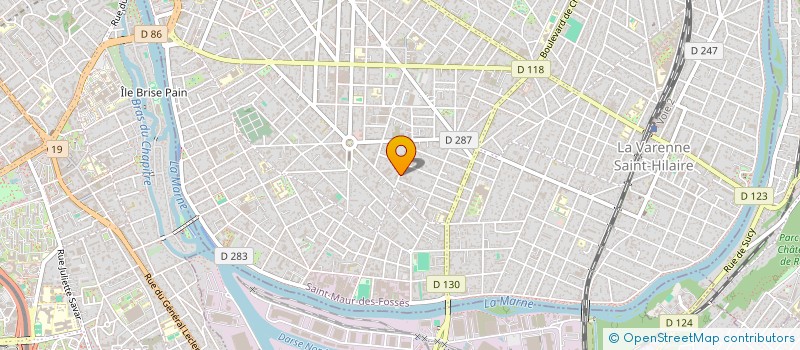 localisation de l'entreprise MONSIEUR JEAN LONG à SAINT-MAUR-DES-FOSSES