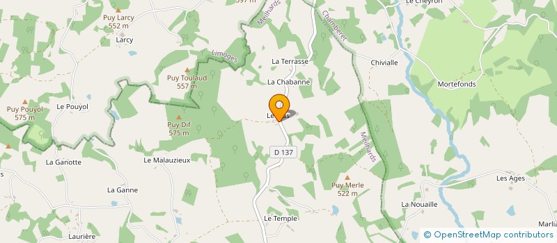 localisation de l'entreprise MONSIEUR JEAN LONGY  MEILHARDS